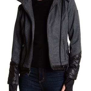 GUESS Soft Shell Exposed Layer Coat NWT